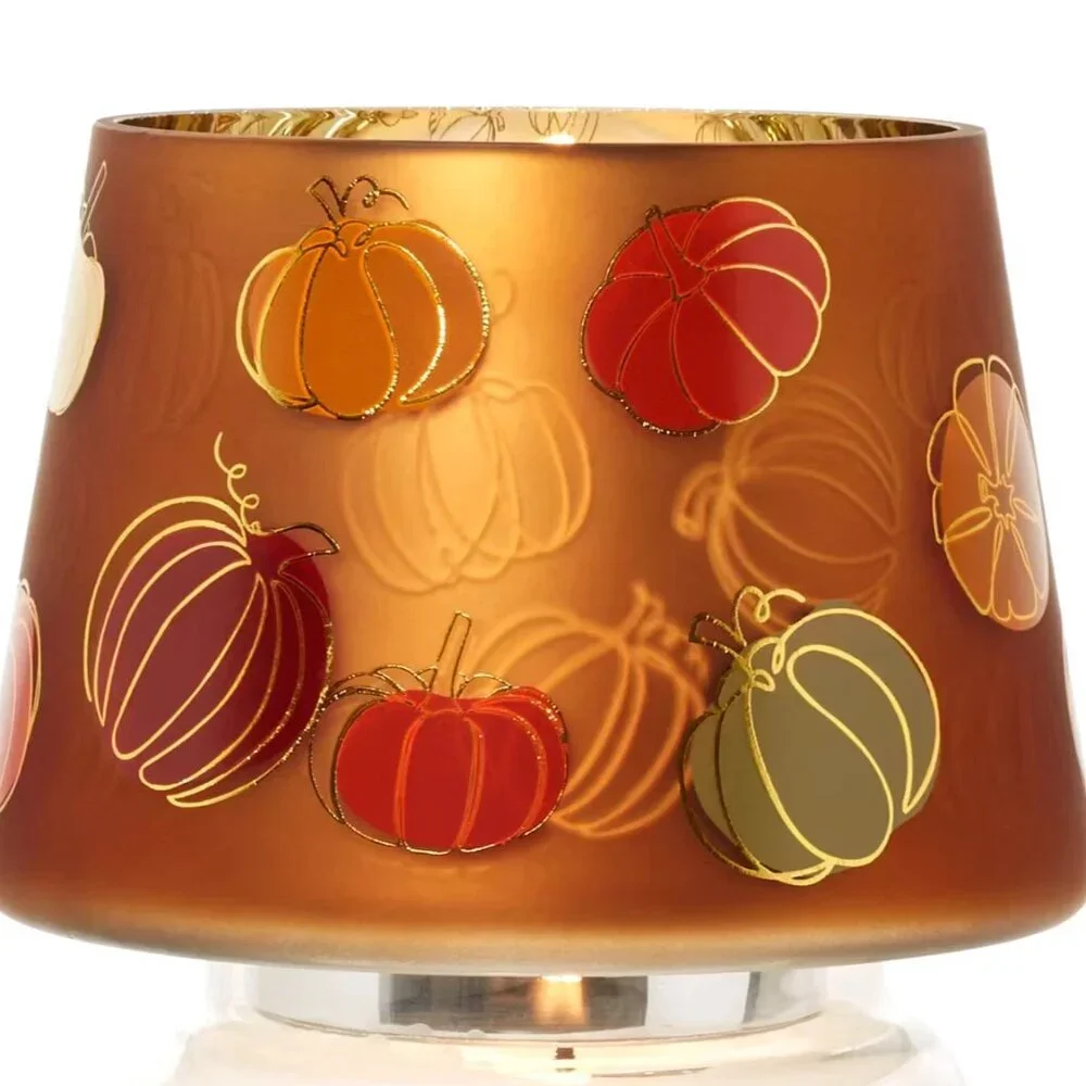 Yankee Candle Pumpkins Glass Shade